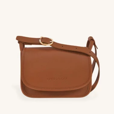 Longchamp - Sac Porté Travers Le Foulonné XS Caramel