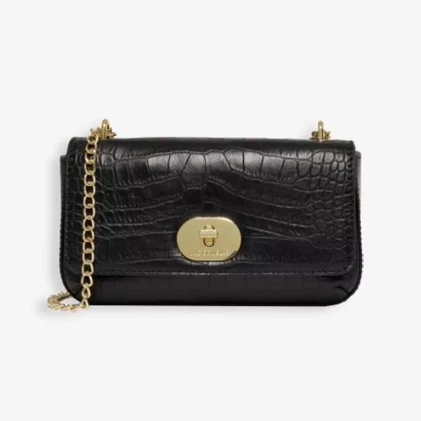 Mac Douglas - Sac baguette travers croco Coline Romy