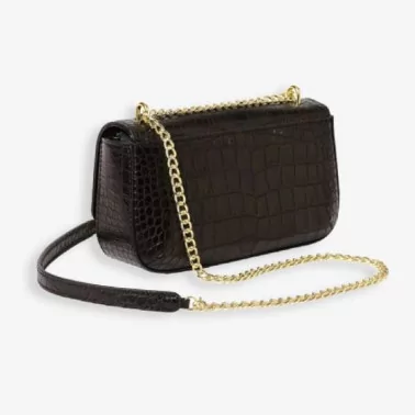 Mac Douglas - Sac baguette travers croco Coline Romy