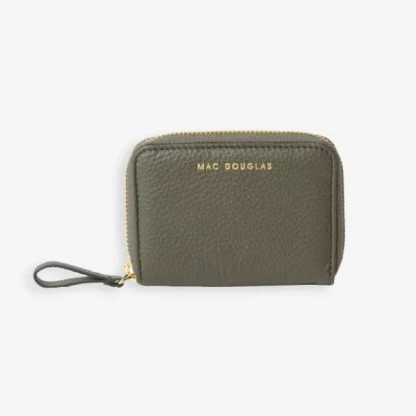 Mac Douglas - Porte-monnaie zippé cuir Voeu Romy