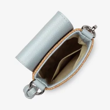 Lancaster - Pochette téléphone Mini osier Italie