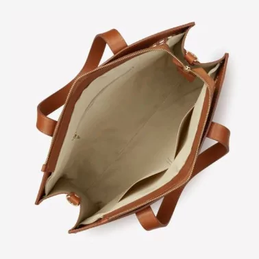 Lancaster - Sac cabas Cannage Rotin naturel