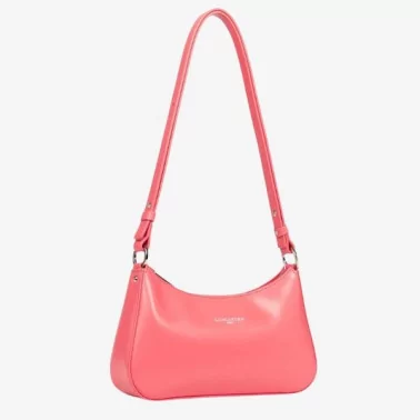 Lancaster - Sac épaule cuir Suave ace