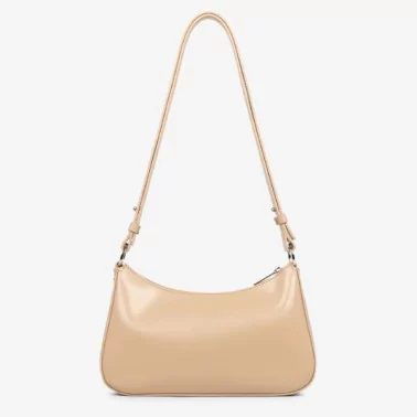 Lancaster - Sac épaule cuir Suave ace