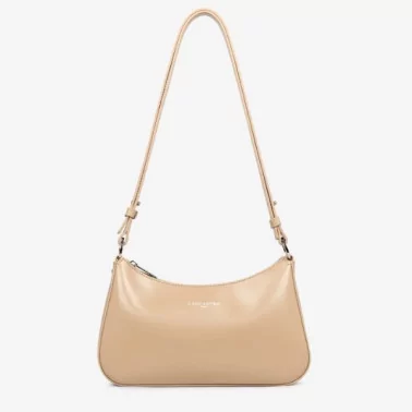 Lancaster - Sac épaule cuir Suave ace