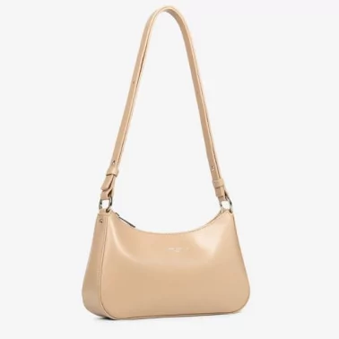 Lancaster - Sac épaule cuir Suave ace