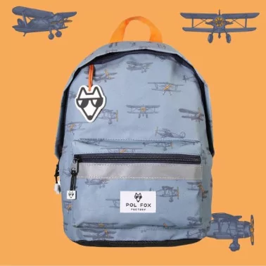 Pol Fox - Mini sac à dos maternelle