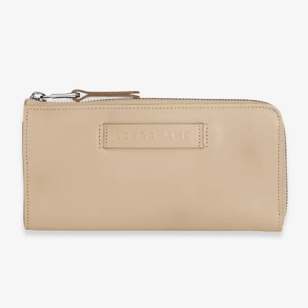 Longchamp - Portefeuille Zippé Long 3D