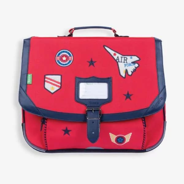 Tann's - Cartable garçon fusée patch 38cm