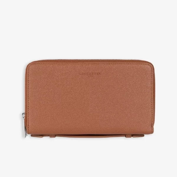 Lancaster Paris - Compagnon Portefeuille Cuir Delphino