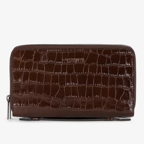 Lancaster Paris - Compagnon Croco Double Zip