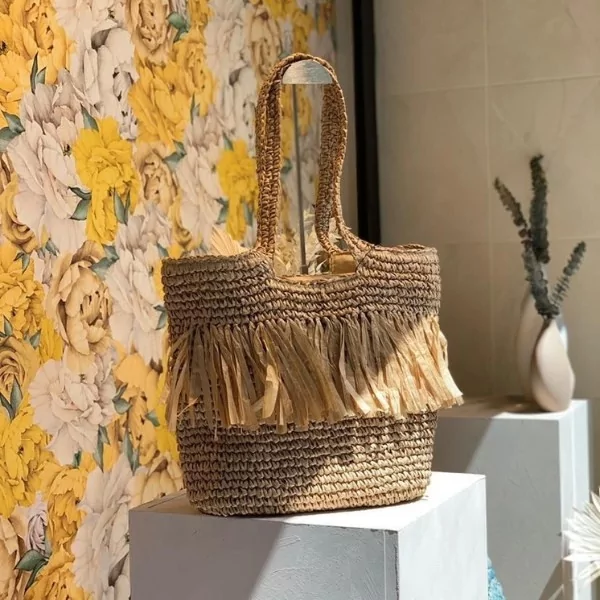 Auren - Sac Paille à Franges