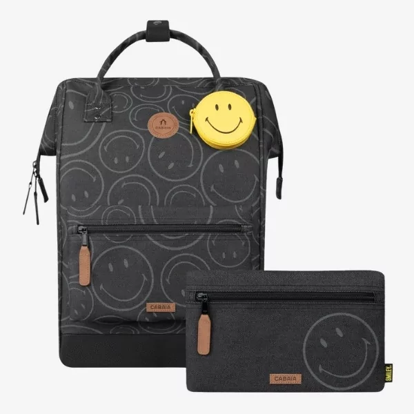 Cabaïa X Smiley Collaboration – Sac à dos Adventurer L Aarhus