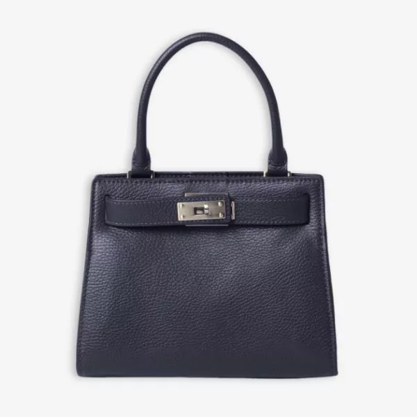 Mac Douglas - Sac porté main cuir grainé Temple Rhodes