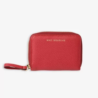 Mac Douglas - Porte-monnaie zippé cuir Voeu Romy