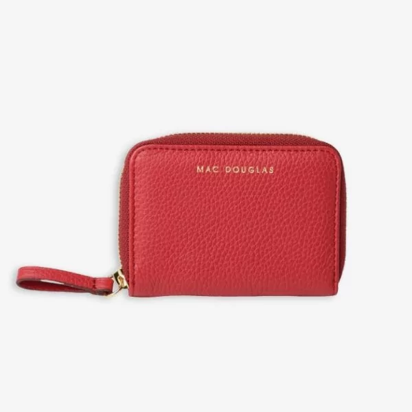 Mac Douglas - Porte-monnaie zippé cuir Voeu Romy