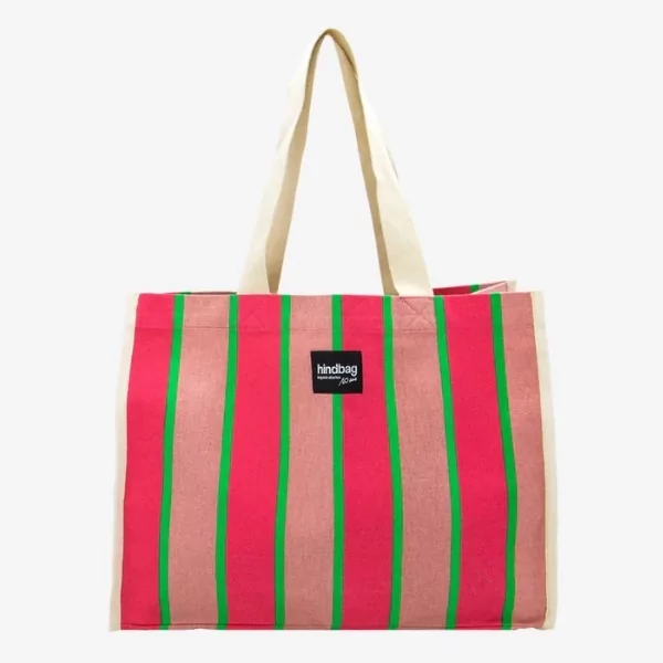 Hindbag - Sac Cabas Souple Rayé - Edition limitée 10 ans