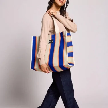 Hindbag - Sac Cabas Souple Rayé - Edition limitée 10 ans