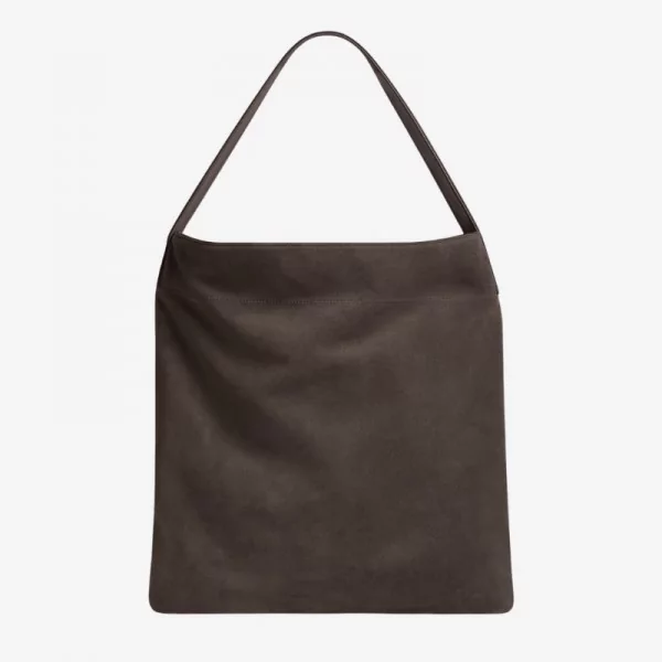 Gerard Darel - Sac hobo en cuir velours Lady Daim