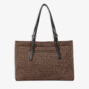 Lancaster - Sac cabas Léopard Jungle