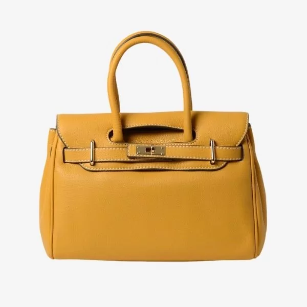 Mac Douglas - Petit sac à main cuir graine Pyla Romy XXS VG