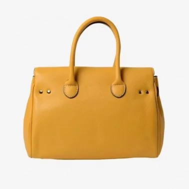 Mac Douglas - Petit sac à main cuir graine Pyla Romy XXS VG