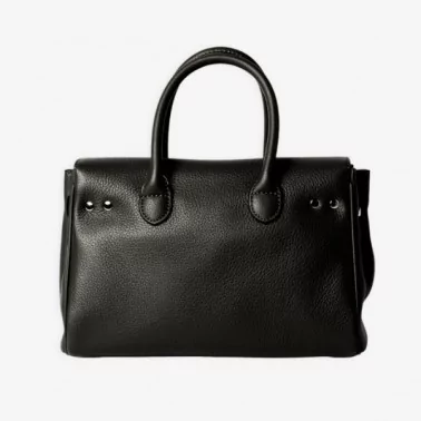 Mac Douglas - Petit sac à main cuir graine Pyla Romy XXS VG