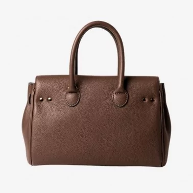 Mac Douglas - Petit sac à main cuir graine Pyla Romy XXS VG