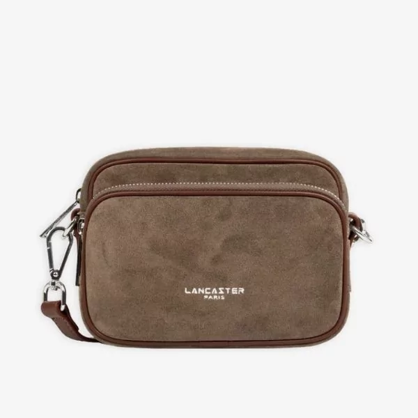Lancaster - Sac bandoulière velours Suède
