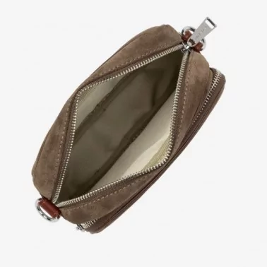 Lancaster - Sac bandoulière velours Suède