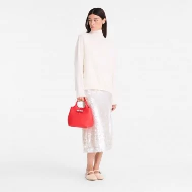 Longchamp - Sac à main Roseau S porté bandoulière