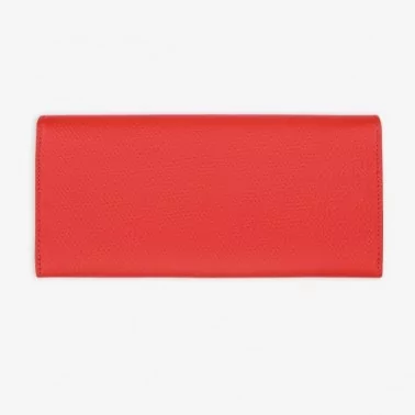 Longchamp - Portefeuille long grainé Le Roseau