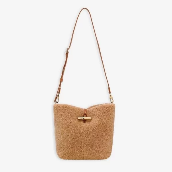 Longchamp - Sac seau Laine Le Roseau