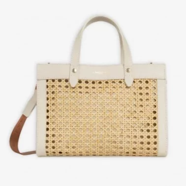 Lancaster - Petit sac cabas cannage rotin