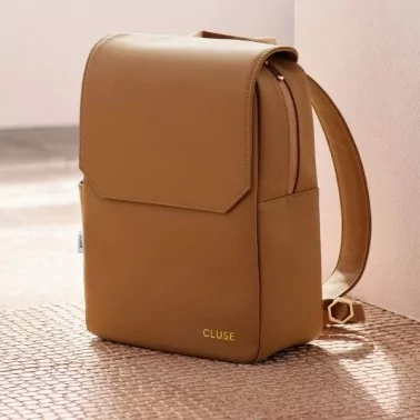 Cluse - Petit sac à dos rabat Nuitée Petite Gold