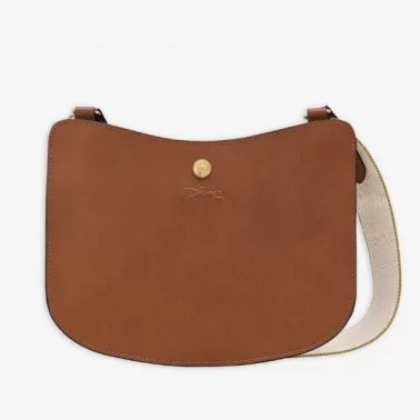 Longchamp - Sac bandoulière cuir de veau Epure