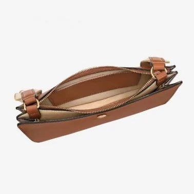 Longchamp - Sac bandoulière cuir de veau Epure