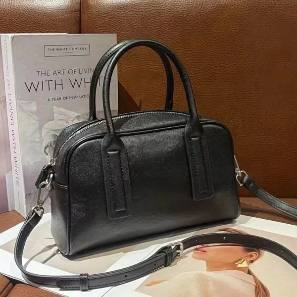 Auren - Auren cuir lisse pour femme