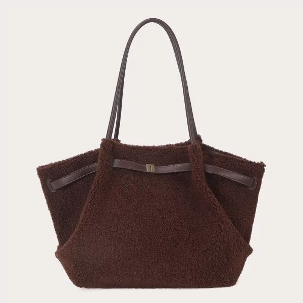 Auren - Grand sac shopping laine synthétique