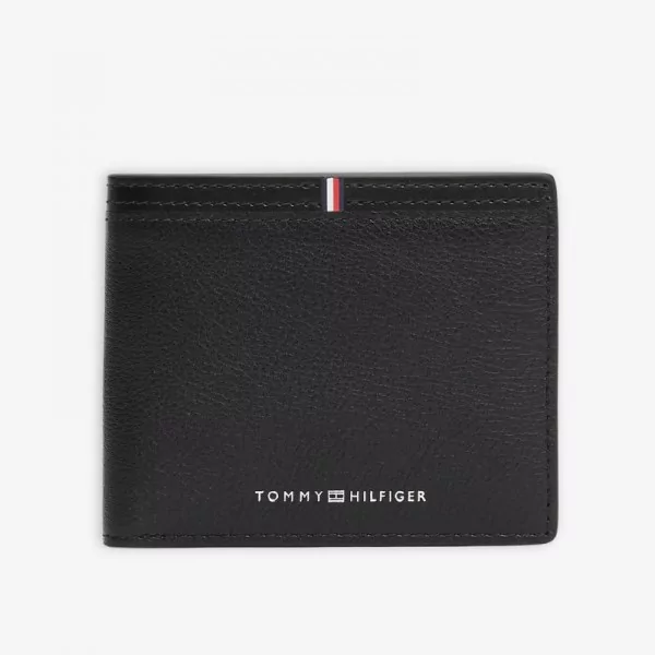 Tommy Hilfiger - Petit portefeuille slim grainé
