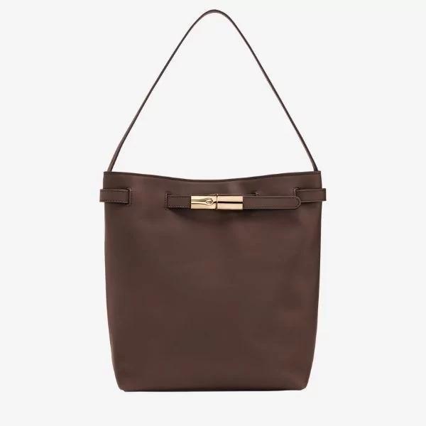 Longchamp - Sac épaule cuir veau Le Smart