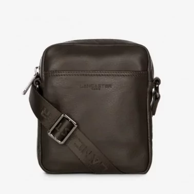 Lancaster - Mini sacoche pour homme Soft Vintage