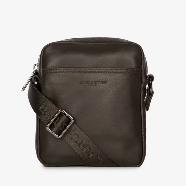 Lancaster - Mini sacoche pour homme Soft Vintage