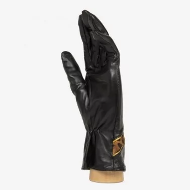 Lancaster - Gants cuir motif léopard taille 7.5