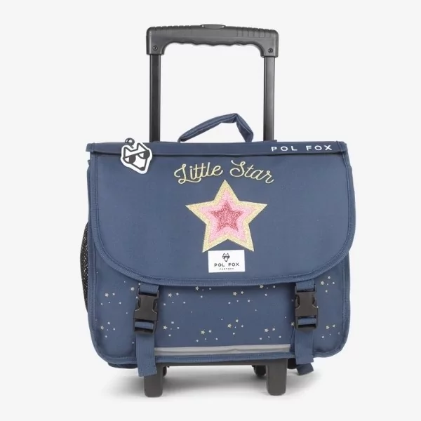 Pol Fox - Cartable Réversible à roulettes 38 cm