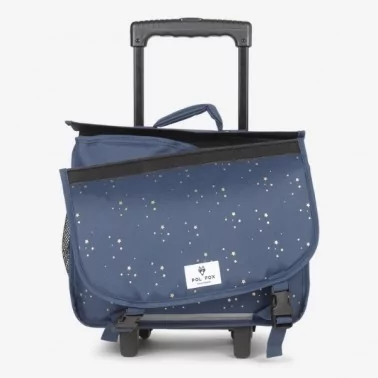 Pol Fox - Cartable Réversible à roulettes 38 cm