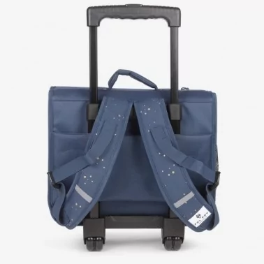 Pol Fox - Cartable Réversible à roulettes 38 cm