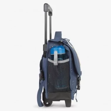 Pol Fox - Cartable Réversible à roulettes 38 cm