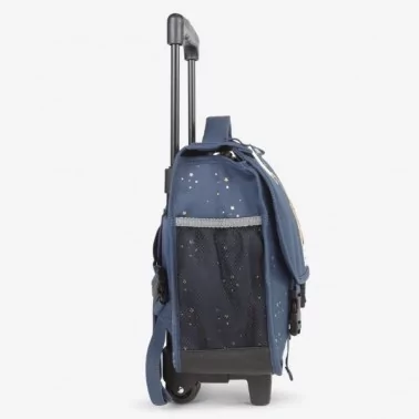 Pol Fox - Cartable Réversible à roulettes 38 cm