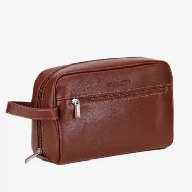 Arthur et Aston - trousse de toilette en cuir Dorian